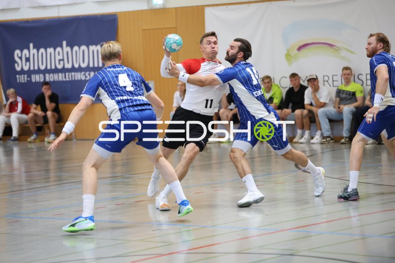 Lasse Andersson (#11; HÖJ Elite) im Durchbruch gegen VfL Gummersbach