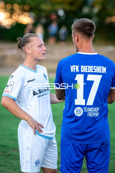 SV Waldhof Mannheim trifft auf Jan Dietrich (#17; VfK Diedesheim) in Diedesheim