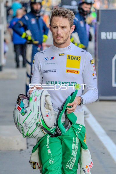 Schubert Motorsport Fahrer Marco Wittmann im Fahrerlager am Nürburgring