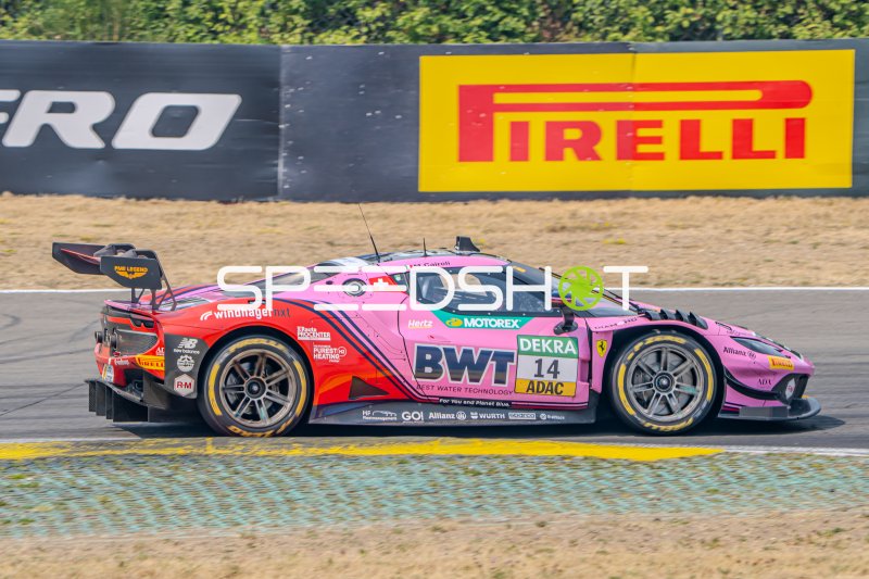 Ferrari 296 GT3 #14 von Matteo Cairoli (Emil Frey Racing) am Nürburgring
