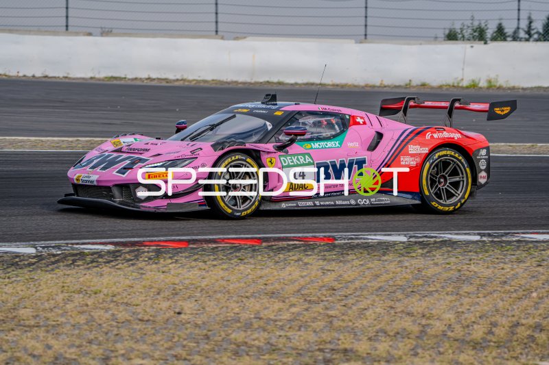 Ferrari 296 GT3 #14 von Matteo Cairoli (Emil Frey Racing) am Nürburgring