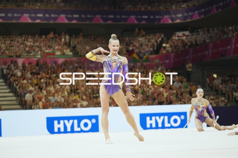 Rhythmische Sportgymnastik WM 2026 – Gruppenübung in der Festhalle Frankfurt