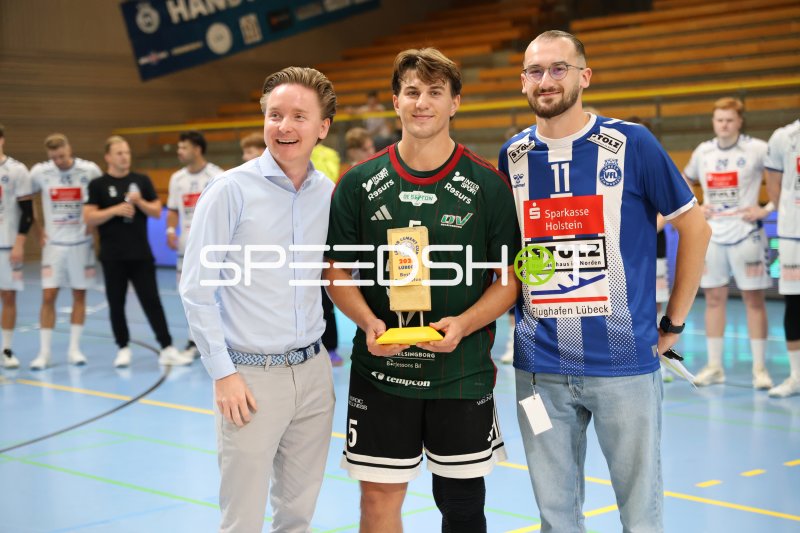 Auszeichnung Bester Torschütze beim Jacob Clement Cup 2026 in Lübeck