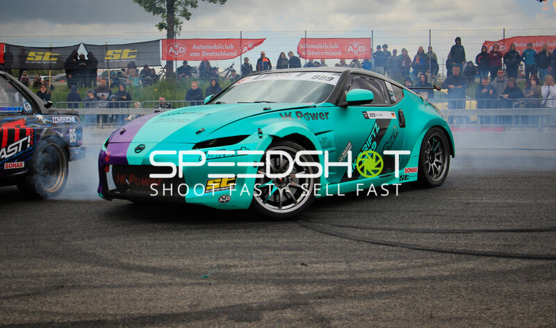Drift-Action an der Neuen Messe
