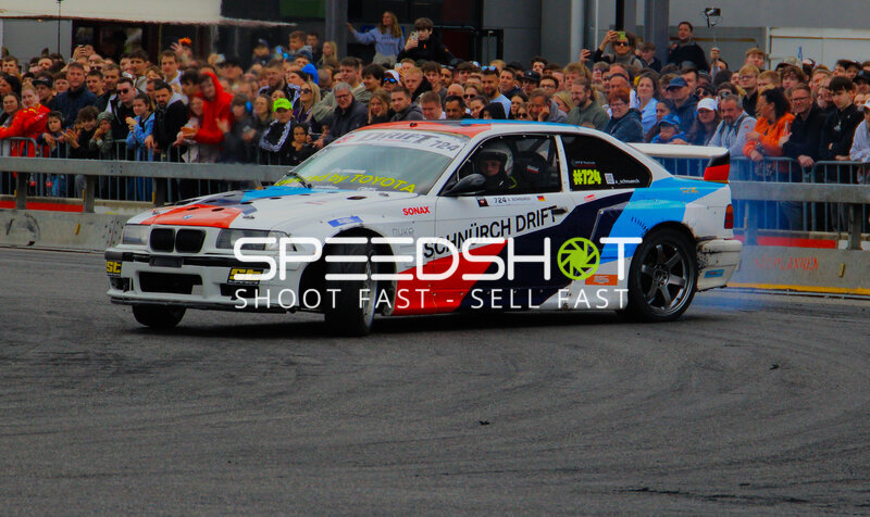 Driftaktion mit 124; TSV 1860 München