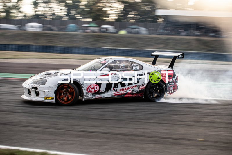 Toyota Supra #711 von M. Montag beim Drift in Oschersleben