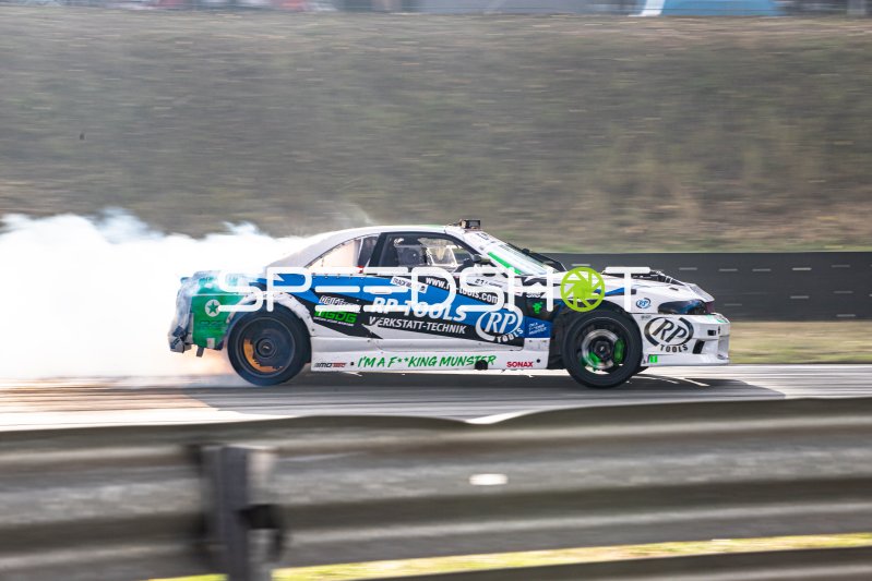 Nissan S13 #21 von Franz Kuncic (Greendoorgarage) driftet in Oschersleben