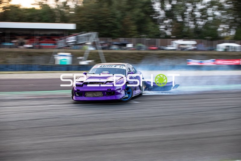 Nissan PS13 #91 im Drift mit Rauch in Oschersleben