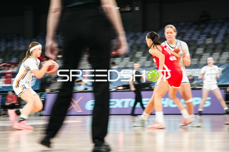 Deutschland u16w im Zweikampf gegen Turkey bei der Jugend-EM in Pitesti