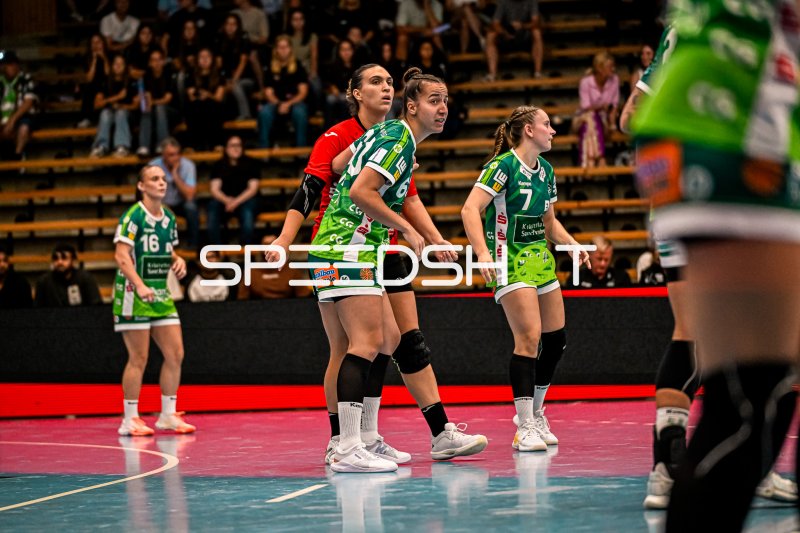 Handball-Szene in der Sporthalle Ost Kornwestheim