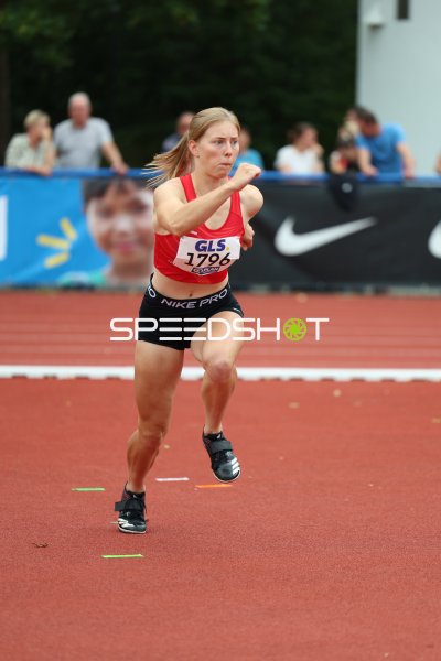 Burkhardtsmaier Franka (1796) beim Sprint in Hannover