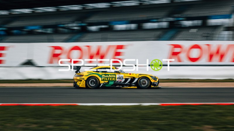 Mercedes-AMG GT3 #48 von MANN-FILTER Team am Nürburgring