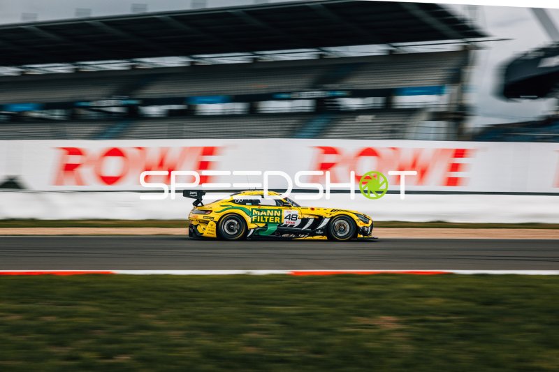 Mercedes-AMG GT3 #48 von MANN-FILTER Team ROWE am Nürburgring
