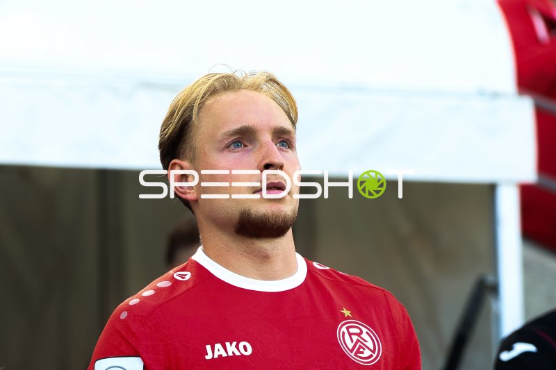 Spieler von Rot-Weiss Essen in Nahaufnahme