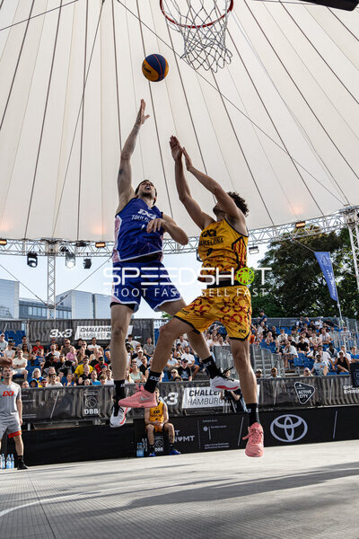Wurf von 1; Toulouse FRA gegen 9; Barcelona ESP