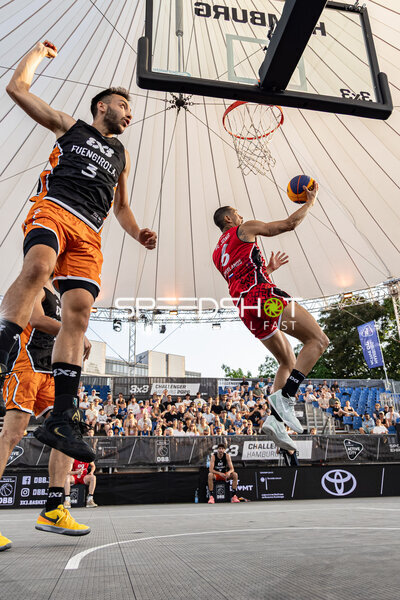 Fuengirola ESP gegen Amsterdam RABOBANK NED – 3x3 Basketball in Hamburg
