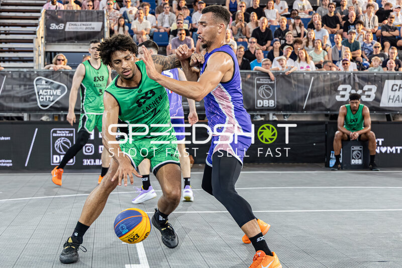 Dribbling und Verteidigung im Zweikampf