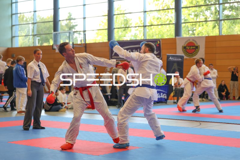 Kumite-Zweikampf beim Karate-Turnier in Eckernförde