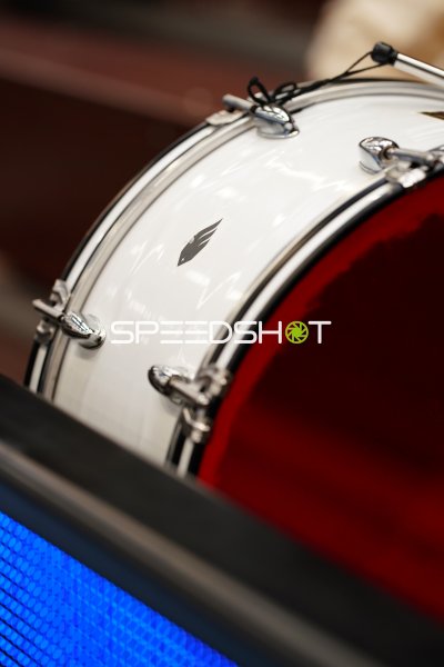 Snare Drum in der Weststadthalle Bensheim – Detail-Aufnahme