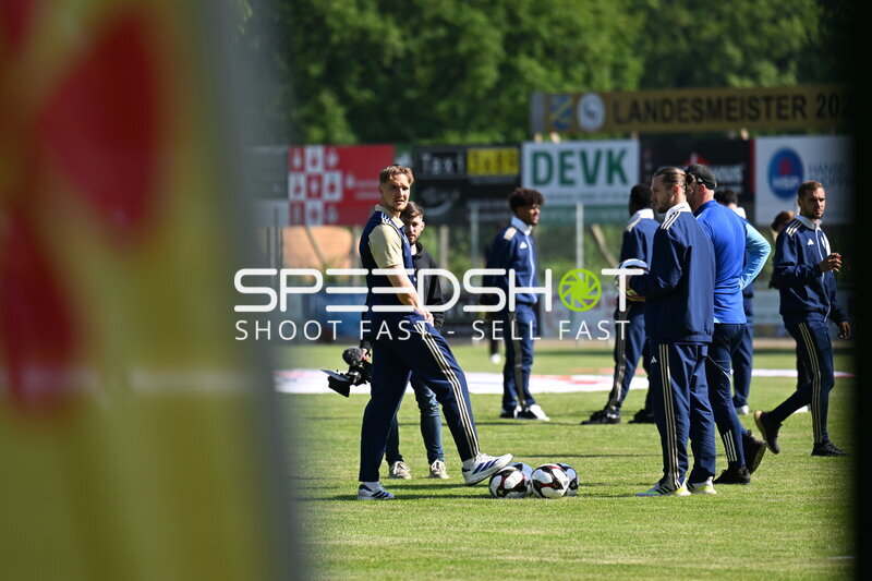 Mannschaft bereitet sich vor
