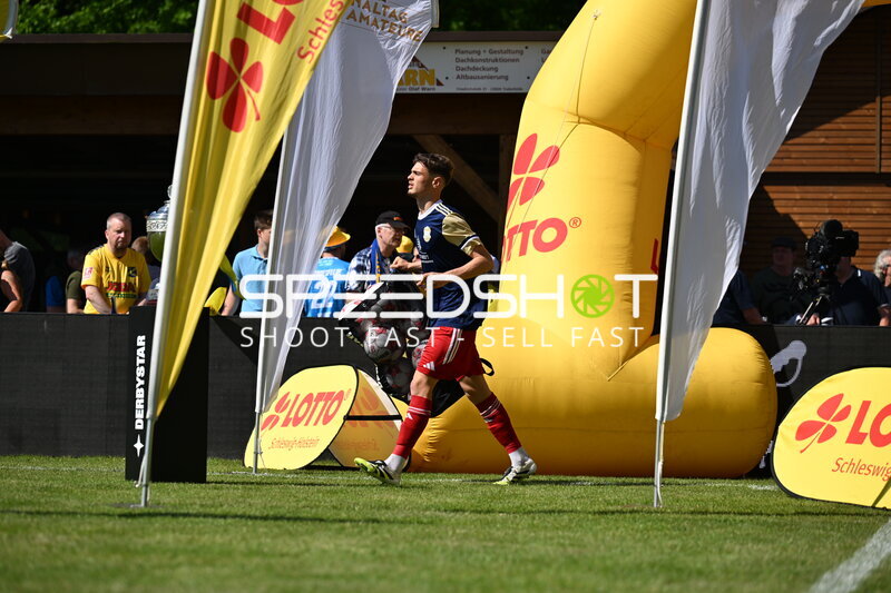 Spieler mit Balltasche