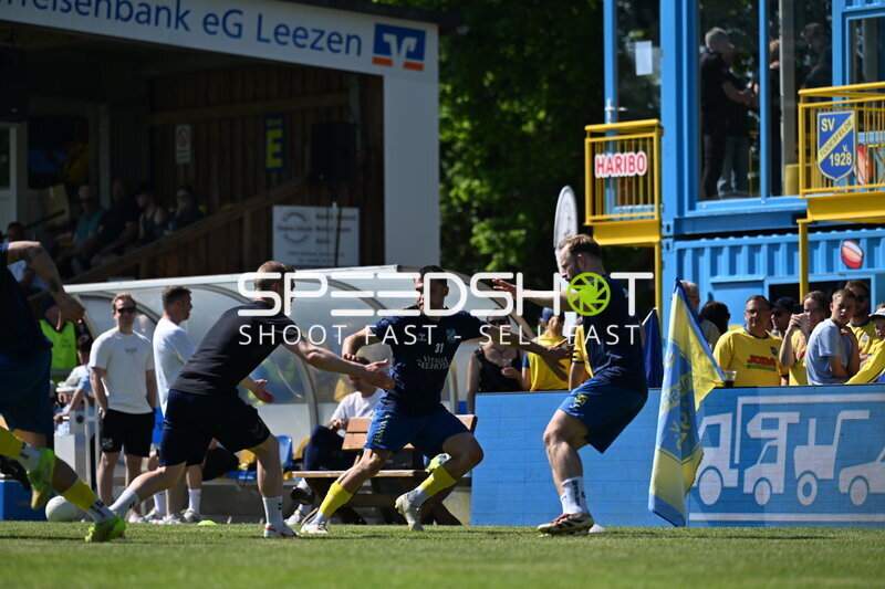 Spielszene im Todesfelde Stadion