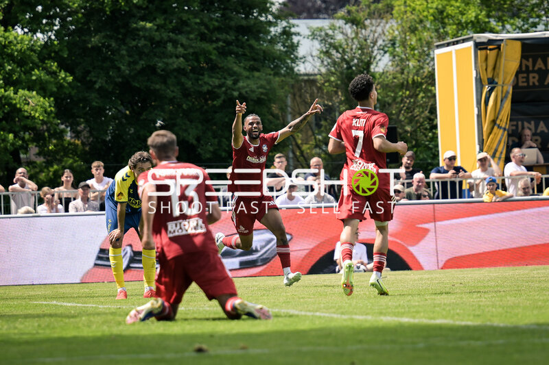 Jubel im Lotto Pokal Finale