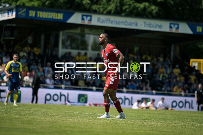 Spieler in Aktion in Todesfelde
