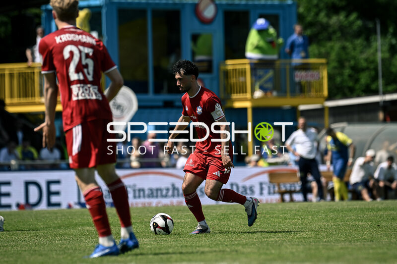 Spielszene im Todesfelde Stadion