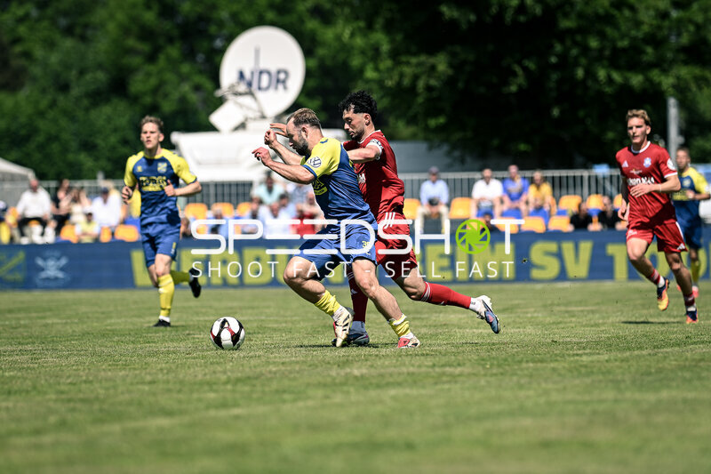 Fußballspiel in Todesfelde