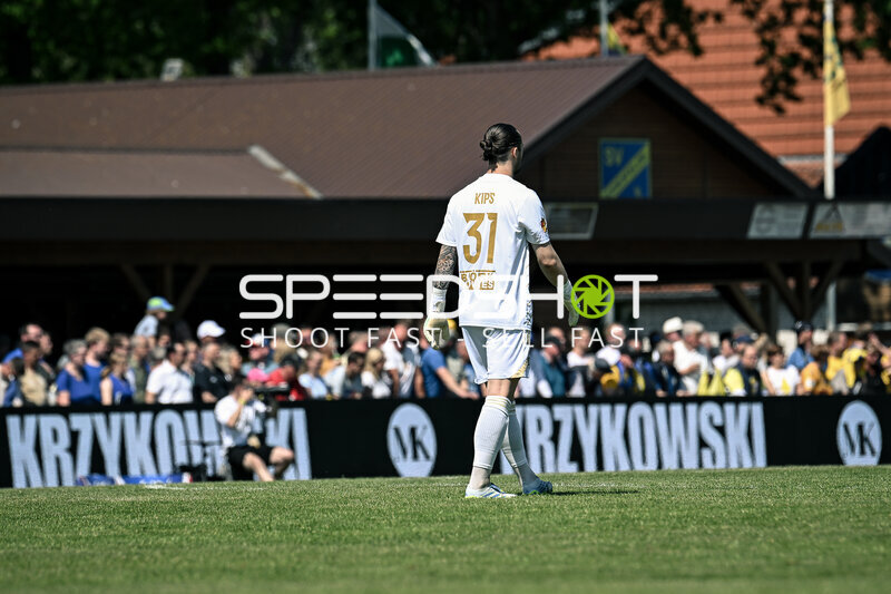 Torwart in Aktion