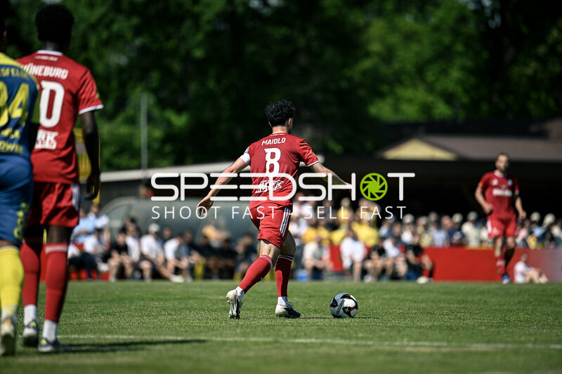 Spieler in Aktion in Todesfelde