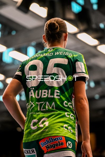 Lara Däuble (#95; Frisch auf Göppingen) in der EWS Arena