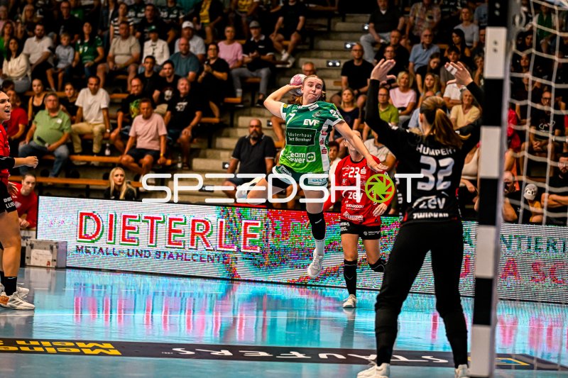 Wurfaktion in der EWS Arena – Frisch auf Göppingen gegen BSV Sachsen Zwickau