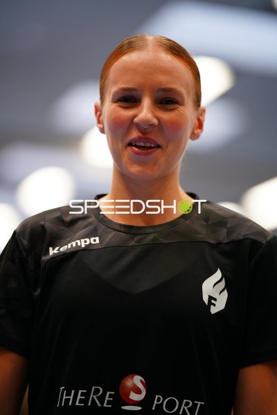 Jule Polsz (HSG Bensheim/Auerbach) lächelt in die Kamera
