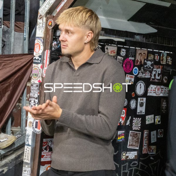 Rony Jansson im Spielertunnel des Millerntor-Stadions