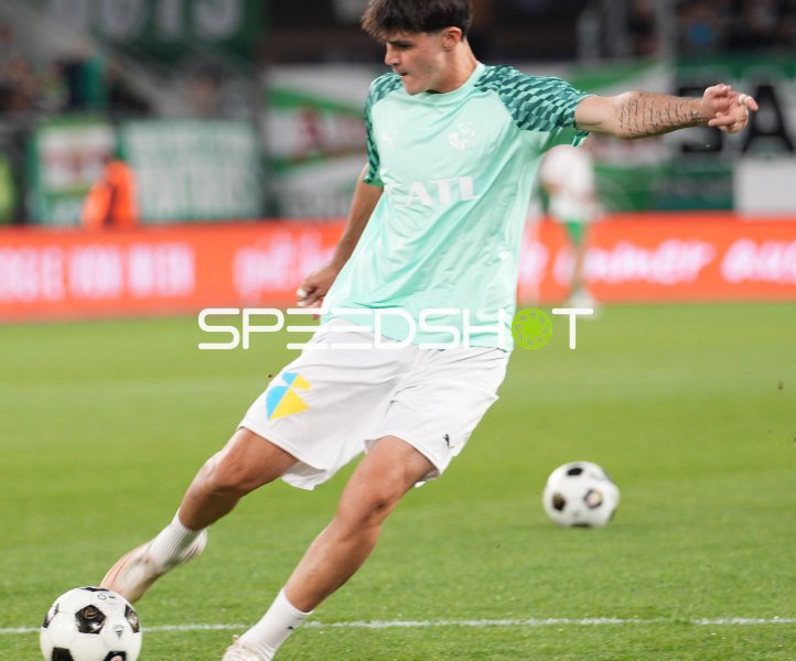 SK Rapid Wien Spieler bei Ballkontrolle im Allianz Stadion