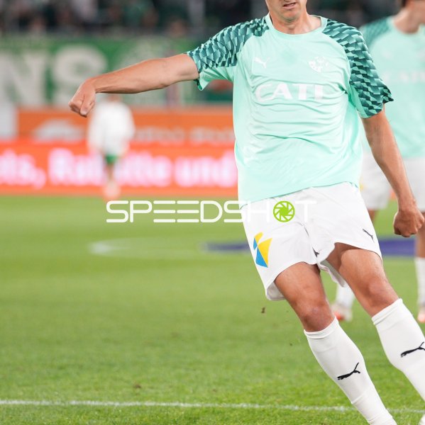 David Gugganig bei Wohltätigkeitsspiel im Allianz Stadion Wien