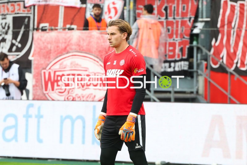 Felix Wienand (Rot-Weiss Essen) im Stadion an der Hafenstraße
