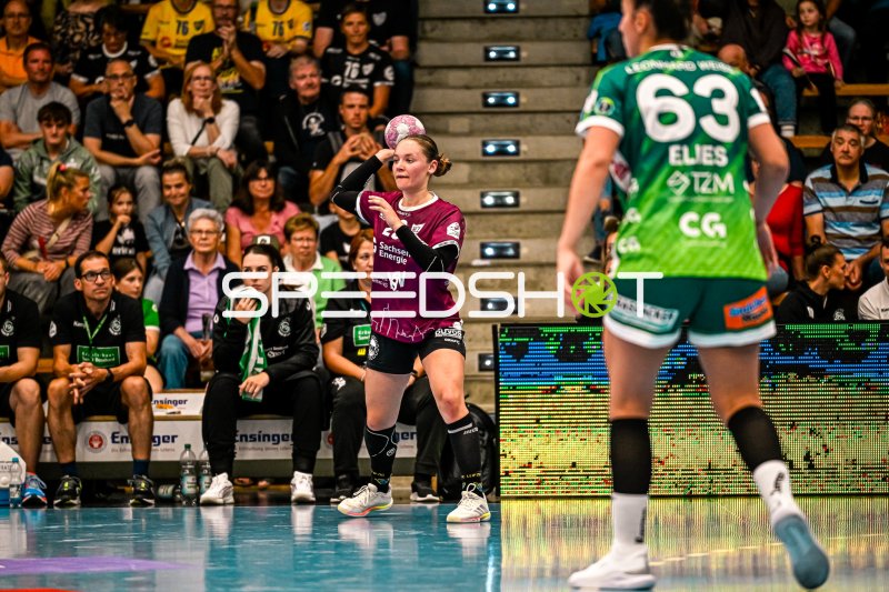 Natalia Krupa im Spiel gegen HC Leipzig in der EWS Arena