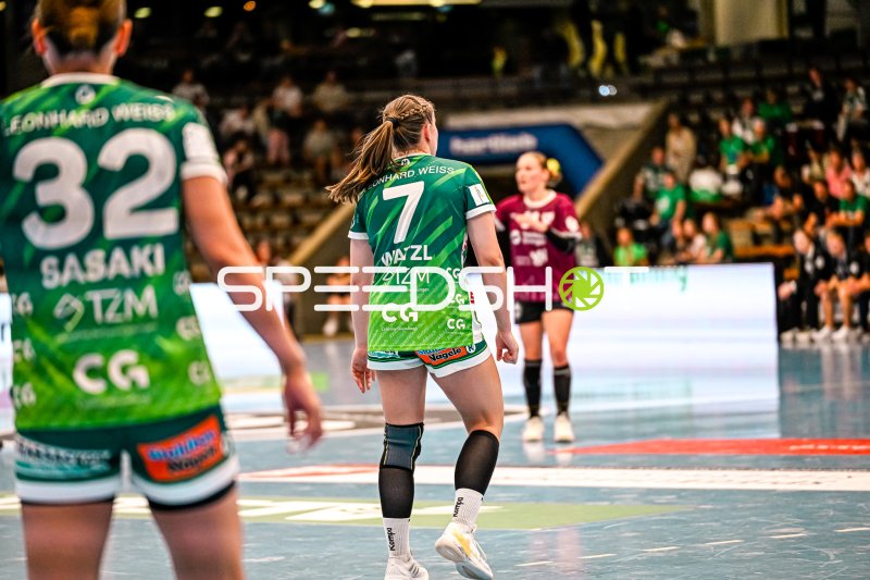 Lea Watzl (#7; Frisch auf Göppingen) in Spielaktion