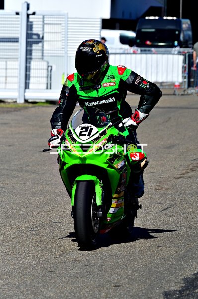 Kawasaki Ninja EV auf der Teststrecke in Hockenheim