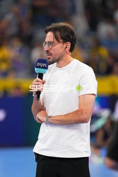 Patrick Groetzki bei Interview in der SAP Arena Mannheim