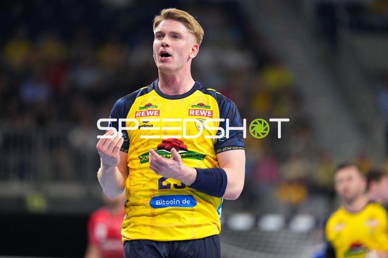 Haukur Thrastarson (#25; Rhein Neckar Löwen) im Spielverlauf