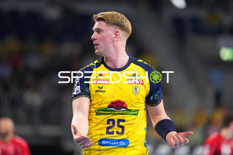 Haukur Thrastarson (#25; Rhein Neckar Löwen) im Spielverlauf