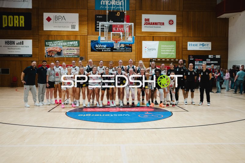 GirolivePhanters Osnabrück und USC Eisvögel Freiburg zur Mannschaftsaufstellung