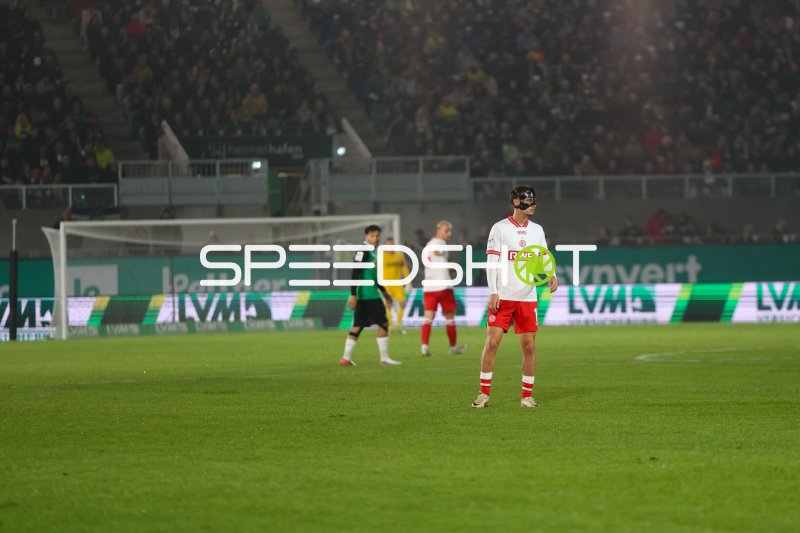 Rot-Weiss Essen Spieler im Preußen-Stadion Münster