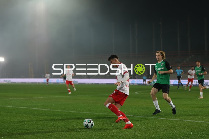Rot-Weiss Essen gegen Preußen Münster im Preußen-Stadion