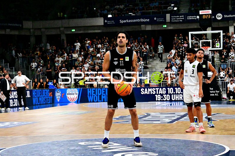 BARMER 2. Basketball Bundesliga ProA: MLP Academics Heidelberg - ETB Miners, 02.10.2026, Heidelberg, SNP Dome