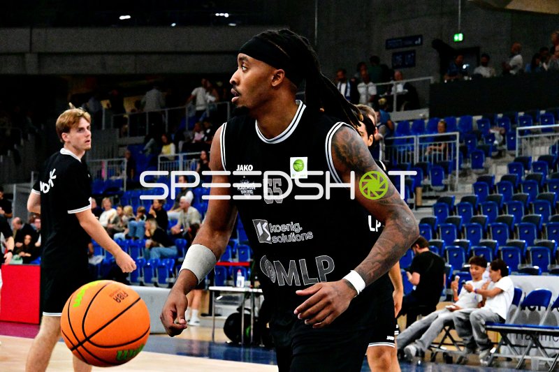 Frank Champion (#55; MLP Academics Heidelberg) in Spielaktion